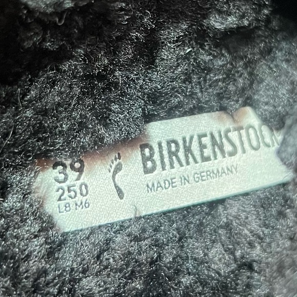 Birkenstock Big Buckle Shearling Clogs Women’s Size 39 (8-8.5) - Picture 12 of 12